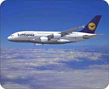 Mousepad Lufthansa Airbus A380