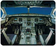 Mousepad A340 Cockpit