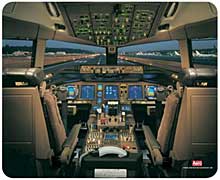 Mousepad Boeing 777 Cockpit