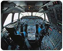 Mousepad Boeing Concorde Cockpit