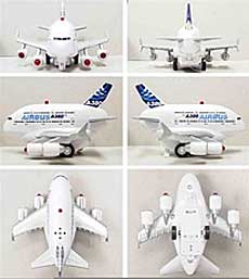Airbus A380 Pull Back Plane