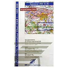 ICAO-Karte Hannover Papier 2011