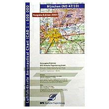 ICAO-Karte M�nchen Papier 2009