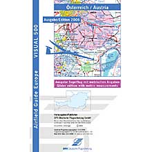 DFS VFR SegelflugKarte �sterreich (Visual 500) Papier 2010