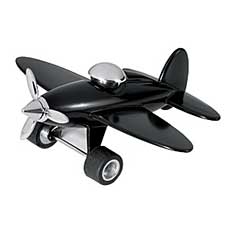 Briefbeschwerer schwarz mit Magnet f�r B�roklammern