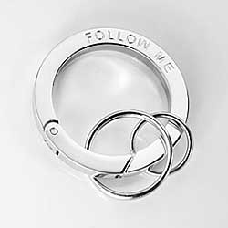 Schl�sselring DELUXE FOLLOW ME